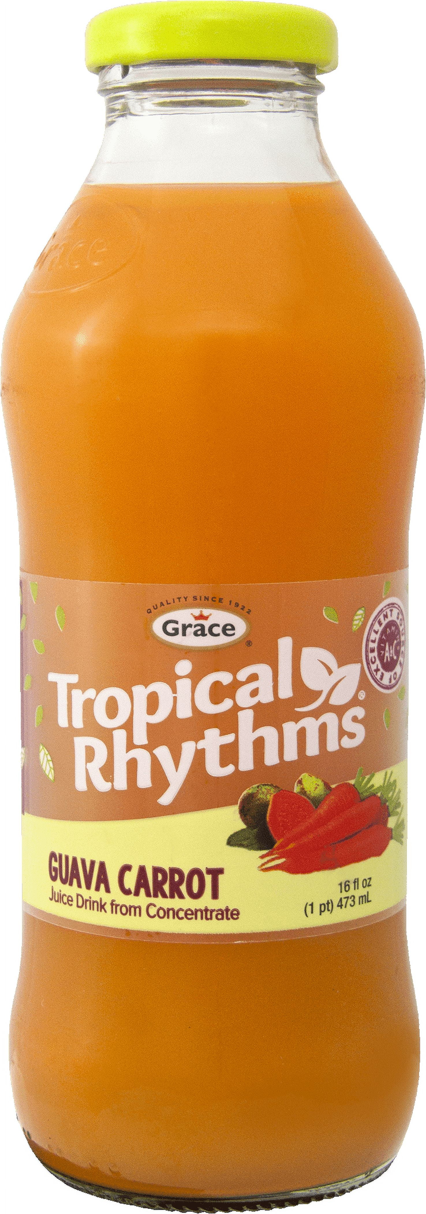(5 pack) Grace Guava Carrot Drink 16 fl oz