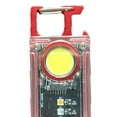 thumbnail image 4 of Linterna COB, luces ajustables, lámpara duradera, linterna de Metal para acampar Rojo, 4 of 8