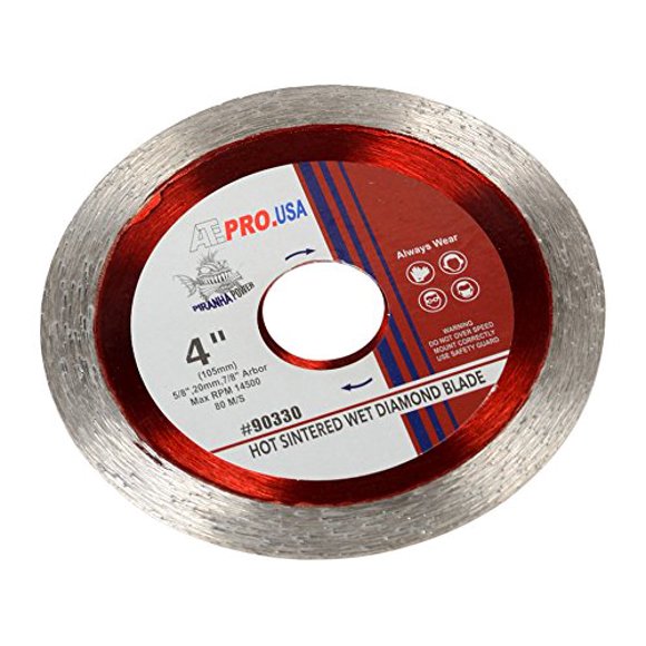 ATE Pro. USA 90330 Diamond Blade, 4", Wet, Pro-Series, Hot Sintered