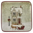 thumbnail image 3 of Park Designs Red Vintage Town Square Salad Plate Set of 4, 3 of 6