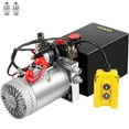 thumbnail image 1 of Bomba hidráulica Mophorn Unidad de potencia hidráulica de 4 cuartos Unidad de bomba hidráulica de doble acción con tanque de aceite de acero Bomba hidráulica de 12 V CC para elevación de automóviles d, 1 of 1