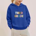 thumbnail image 2 of AINIYS Oversized Sweatshirts for Women Letter Print Hoodies Teen Girls Long Sleeve Casual Crew Neck Pullover with Pocket, 2 of 8