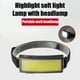 thumbnail image 4 of Faro delantero recargable USB COB portátil, faro de advertencia de pesca de ciclismo nocturno, 4 of 9