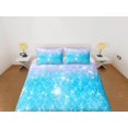thumbnail image 2 of Cola de sirena juego de funda nórdica, pastel arco iris manta dormitorio juego de cama,, 2 of 4