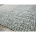 thumbnail image 4 of Ivory Grid Handmade Wool Rug, 4 of 5
