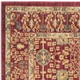 thumbnail image 3 of SAFAVIEH Valencia Weston Floral Bordered Polyester Area Rug, Red, 3' x 5', 3 of 5