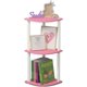 thumbnail image 1 of 5 Tier Corner Display Rack Multipurpose Shelving Unit, Dark Cherry/Black, 1 of 8