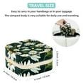thumbnail image 5 of Daisy Travel Portable Square Jewelry Stand, Earring Organizer, Ring Storage, Necklace Holder, Bracelet Stand - Suitable for Girls and Women, Travel Organizer Jewelry Boxes, 5 of 6