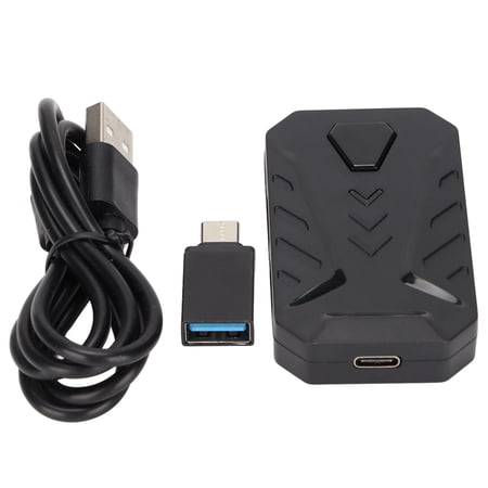 BIMZUC Mix Master Keyboard Mouse Converter USB Connection Programmable Keyboard and Mouse Adapter with OTG Adapter for PS3 PS4 PS5 Xbox One Switch Gaming