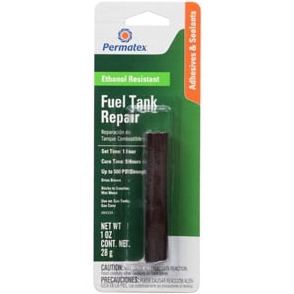 Permatex Fuel Tank Repair Epoxy Stick - Waterproof, Stick Epoxy - 1 oz