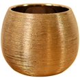thumbnail image 1 of 2024 Modern Minimalist Ceramic Round Vase Gold For Decorative Succulents In Indoor And, 1 of 5