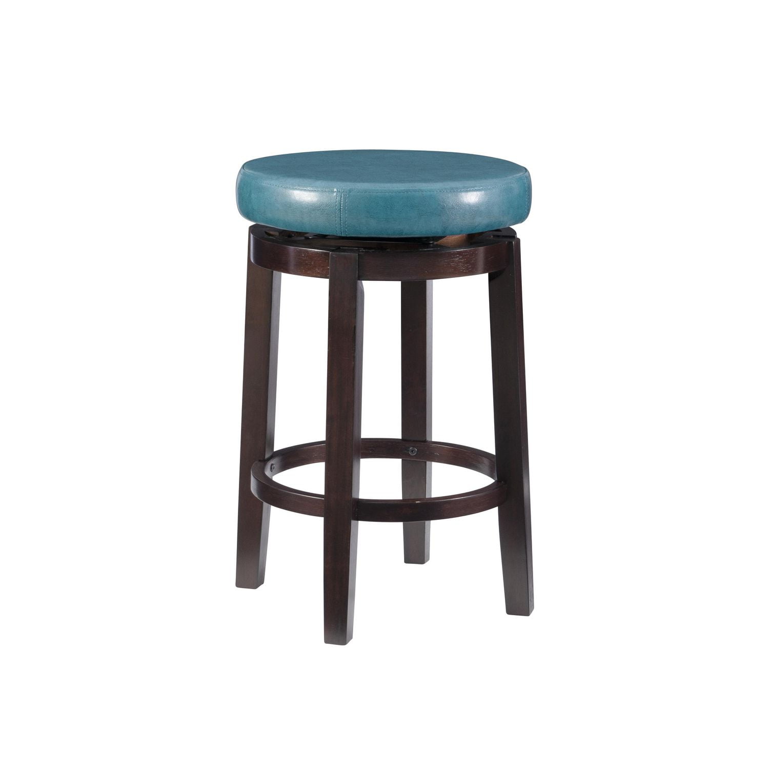 Tabouret de comptoir sarcelle Alma