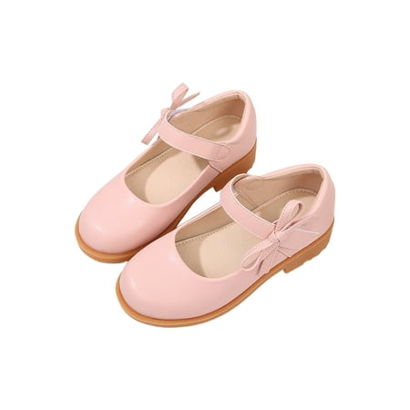 

Colisha Girls Dress Shoes Princess Ballerina Flats Low Heels Party Wedding Mary Jane Shoes