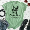 thumbnail image 2 of Chihuahua Mom T-shirt, Unisex Women's Shirt, Chihuahua Owner, Best Dog Mom Gift, Heather Apple Green, XX-Large, 2 of 6
