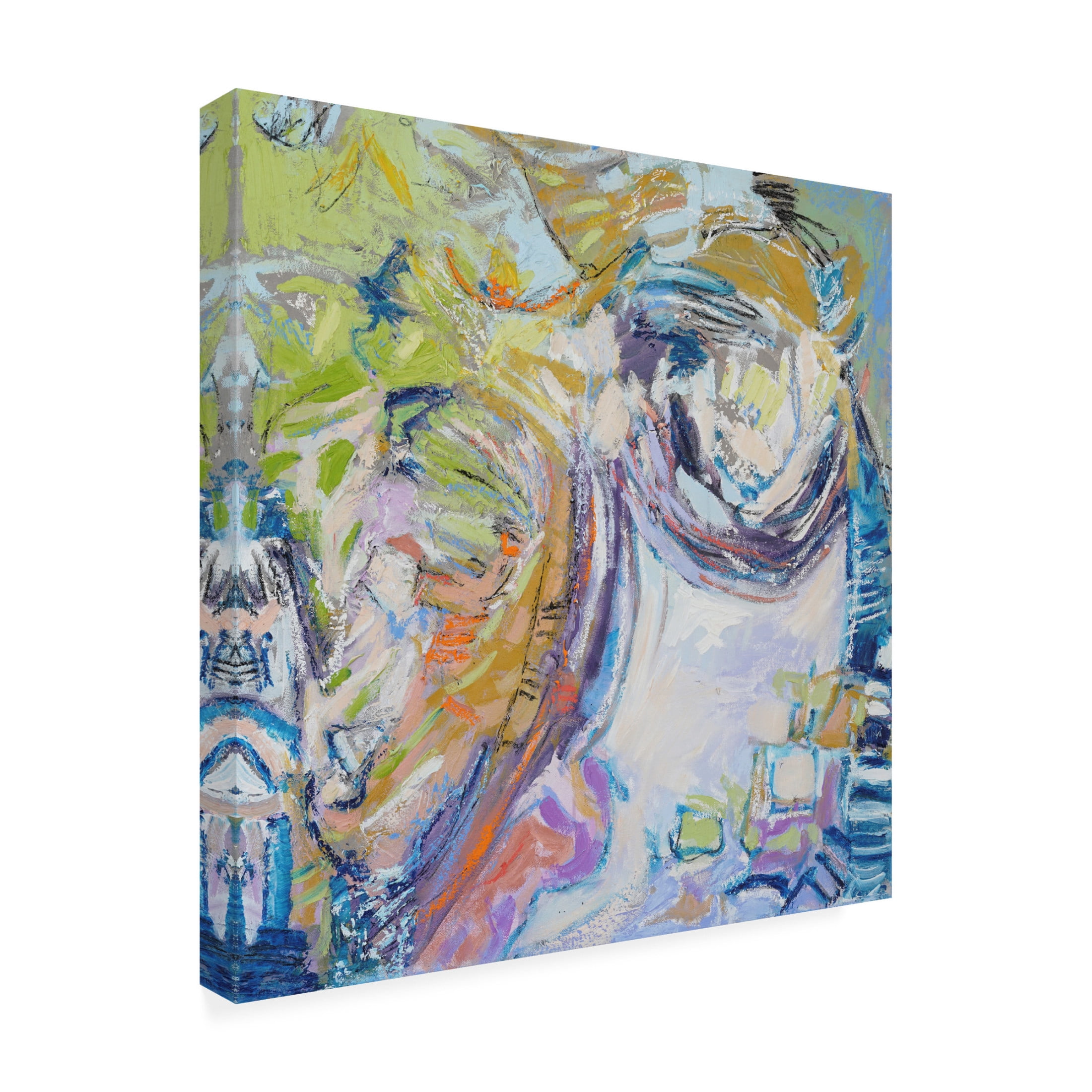 Trademark Fine Art Dorothy Fagan  New Pathways I Canvas Wall Art