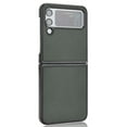 thumbnail image 5 of for Samsung Galaxy Z Flip 4 Case with Carbon Fibre Texture, Shockproof Drop Proof Lightweight Protective Slim Case Support Wireless Charging for Samsung Galaxy Z Flip 4,Green, 5 of 6