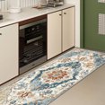 thumbnail image 3 of 2x6 FT Kitchen Runner Rugs Non Skid Washable, Faux Wool Rug Runners for Hallways Bathroom Carpet Runner, Soft Indoor Modern Floor Rug for Entryway Laundry Room, 3 of 11