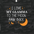thumbnail image 4 of Inktastic I Love My Glamma to the Moon and Back Women's T-Shirt, 4 of 5