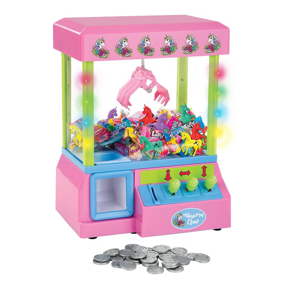ETNA Products Claw Game with Lights and Toys Unicorn Claw Walmart