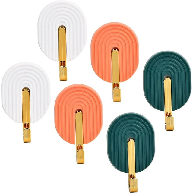 ganchos adhesivos para pared, ganchos para toallas de baño, perchas para ropa de cocina. Ganchos de pared impermeables