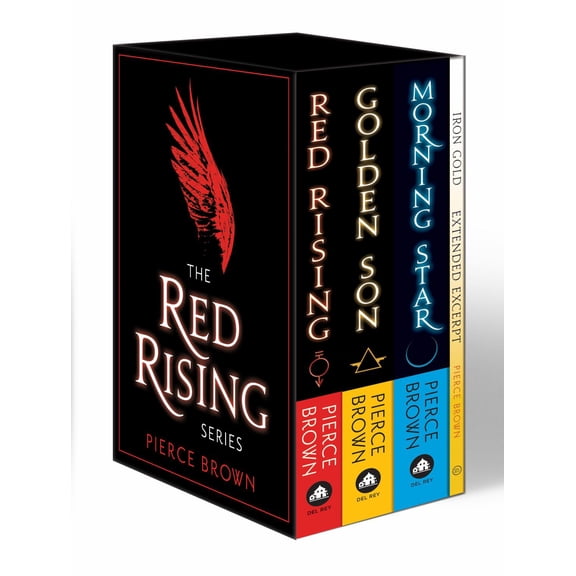 Red Rising 3-Book Box Set: Red Rising, Golden Son, Morning Star, and an Exclusive Extended Excerpt of Iron Gold (Hardcover)