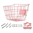 thumbnail image 3 of Canasta para bicicletas para niños, cesta de alambre, cesta de manillar delantero práctico para bicicletas, contenedor de almacenamiento para deportes, 3 of 8