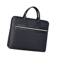 thumbnail image 4 of Bolsa para documentos A4 Jinwen con cremallera Negro, 4 of 8