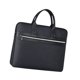 thumbnail image 4 of Bolsa para documentos A4, bolsa de lona para oficina, bolsa de archivo de bolsillo para ordenador portátil, transporte de papel para hombres Negro, 4 of 8