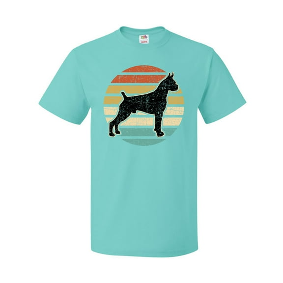 Inktastic Boxer Dog Vintage Silhouette T-Shirt