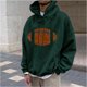 thumbnail image 1 of Sudadera con capucha para hombre, estilo casual, con cuello redondo, estampado, manga larga, blusa de poliéster, 1 of 6