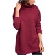 thumbnail image 1 of Free People - Suéter tipo túnica holgado otomano para mujer, morado, extra pequeño Free People Sayo, 1 of 1