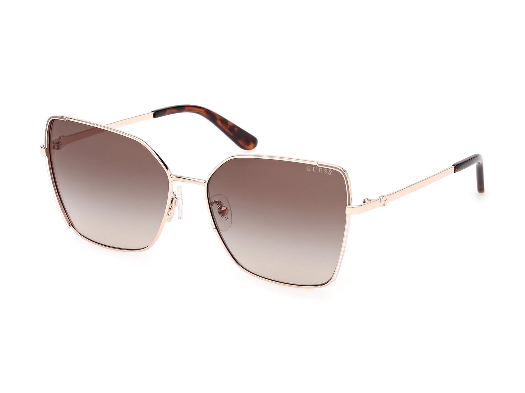 NWT Guess GU7920-57F Beige Rectangle 58mm Sunglasses GUESS GU-7920 - Women main image 3