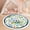 Color 1, variant on Washable Non Slip 3ft Round Rug, Cute Dinosaur Tropical Landscape Bright Colors Circle Carpet with Tassels Crawling Play Mat for Nursery Children Toddlers Bedroom