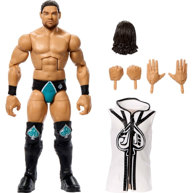 Figura de acción Mattel WWE Elite JD McDonagh de 6 pulgadas con Acc