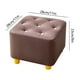 thumbnail image 3 of Taburete bajo con ruedas para sentarse y cambiarse de zapatos | Taburete pequeño móvil con ruedas para el hogar, el dormitorio o la oficina, 3 of 7