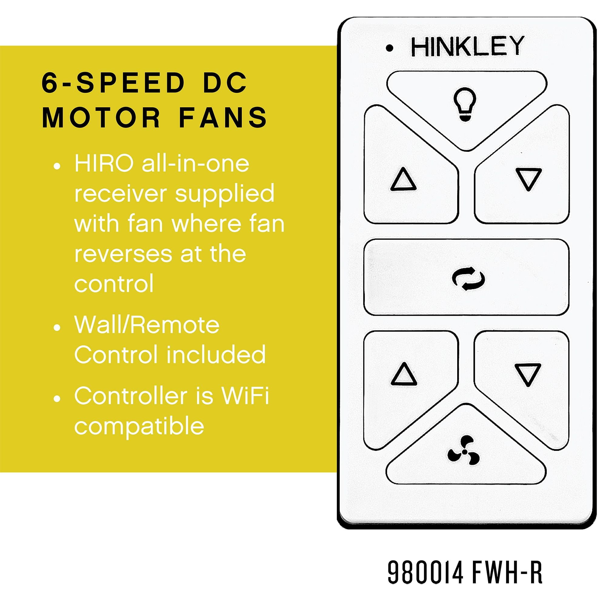 Hinkley Lighting - Fan - Hampton - 56 Inch 5 Blade Ceiling Fan with Light