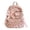 Pink, variant on WAYUTE Kids Backpack Versatile Bow Knot Print Zip Up Back to School Backpack Lightweight Daypack for Students Daily Use Bookbag Casual School Activities