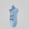thumbnail image 3 of Babcutegg Mens Low Cut Ankle Socks Mesh Breathable Absorb Sweat Lightweight Athletic Socks Light Blue Size Free Size, 3 of 8