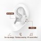 thumbnail image 3 of Auriculares inalámbricos con clip de oreja Bluetooth, auriculares de conducción ósea de aire, auriculares con clip para la oreja, 3 of 6