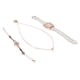 thumbnail image 5 of Conjunto de reloj de pulsera para mujer Jadeshay paquete de 3 con purpurina reloj pulsera collar, 5 of 8