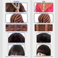thumbnail image 5 of Peluca de hombre de pelo corto rizado y negro, peluca sintética natural de moda para uso diario y fiesta (negra), 5 of 5