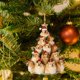 thumbnail image 1 of Adorno navideño acrílico plano para árbol de Navidad | Decoración navideña moderna para coronas de ventana | Adorno colgante festivo ligero y duradero, 1 of 5