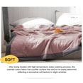 thumbnail image 6 of Cooling Summer Quilt Blanket | Lightweight Breathable Ice Blanket for Hot Sleepers & Night Sweats | 98% Cotton 2% Spandex | Soft Skin-Friendly | Quick Dry | Gray | Full-Season | Machine Washable, 6 of 9