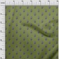 thumbnail image 2 of oneOone Coton Bio Voile Feuilles & Imprimé Floral BTY 42 Pouces de Large, 2 of 5