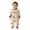 Beige, variant on Karoyedx Winter Baby Clothes Baby Boy Fall Clothes Romper Long Sleeve Button Down Jumpsuit Newborn Winter Outfit Beige Size,1-2 Years