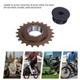 thumbnail image 3 of Kit de Adaptador de Volante Derecho 22t Adaptador de Rueda Libre de Tracción Derecha Acero de Hierro de Alta Resistencia Para Scooter de Bicicleta Eléctrica, 3 of 7