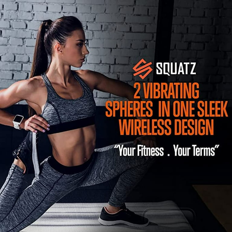 Free Shipping! SQUATZ Peanut Wireless Vibrating Massage Ball 3 Intensity  Levels Portable Rechargeable - Walmart.com