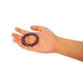 thumbnail image 5 of Amelia Beauty Products 8 Medium Smooth Elastic Hair Coils, 2.25in Diameter Spiral Hair Ties, Gentle on Hair, Strong Hold and Minimizes Dents and Creases, Sapphire Blue, 5 of 9