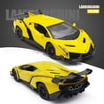 thumbnail image 4 of Remote Control Car Compatible with Lamborghini Veneno Officially Licensed 1:24 Model Vehicle for Boys Gifts, Yellow, 4 of 6