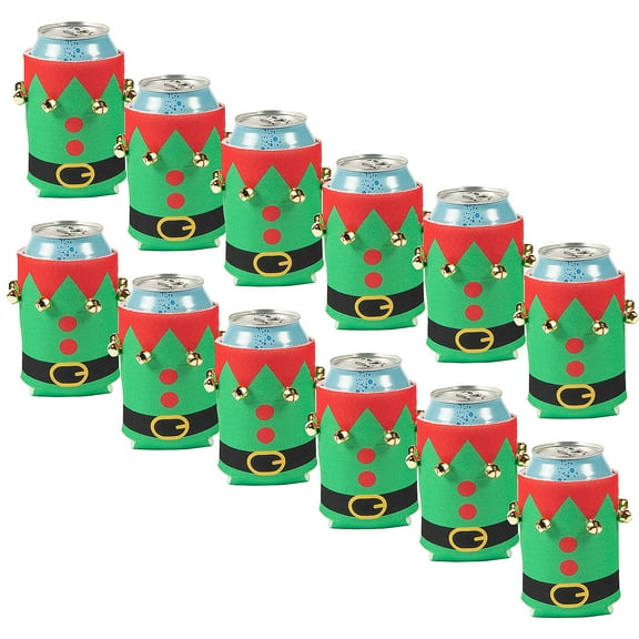 Fun Express Bulk 120 Pieces Elf Can Sleeves
